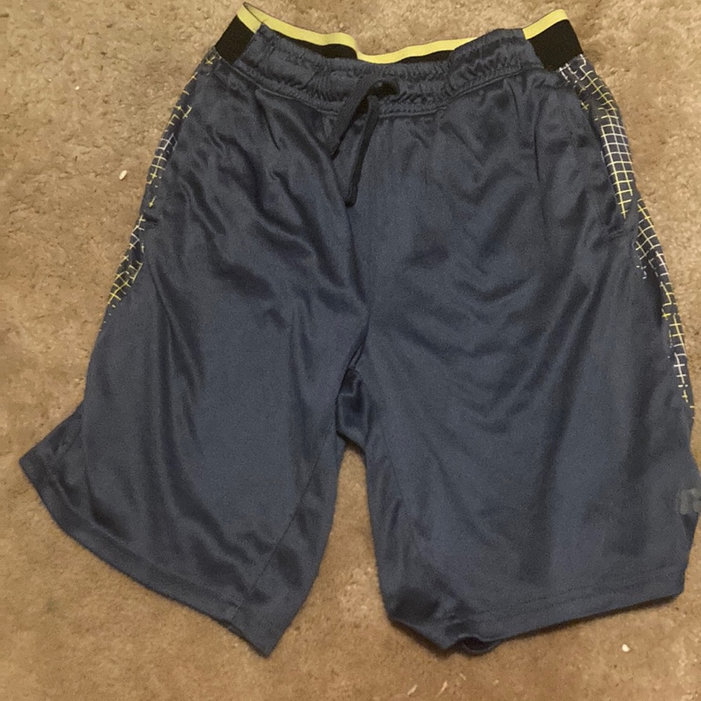 Men's Blue Athletic Shorts